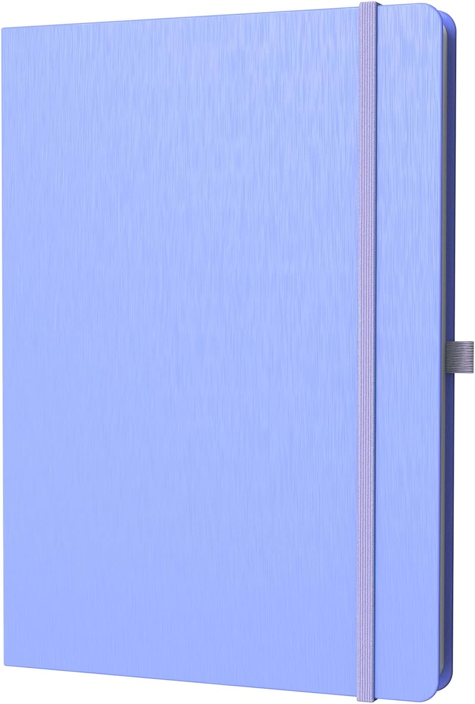 A4 Lined Journal Notebook, 8mm Ruled Notepad, Journaling for Writing, Work, School, Travel and Note Taking, Hardcover 160 Pages (80 Sheets) 8.27 x 11.6 inches (Cornflower Blue)