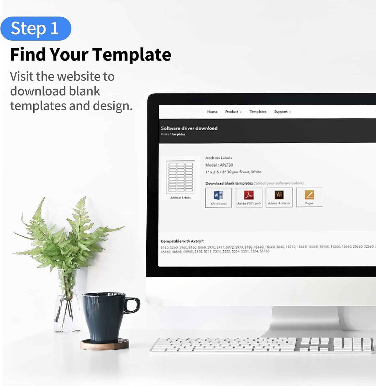 2"x4" Shipping Address Labels, 10-UP Blank Mailing Labels, White Self-Adhesive Customized Stickers for Inkjet and Laser Printer [5000 Sheet, 50000 Labels]