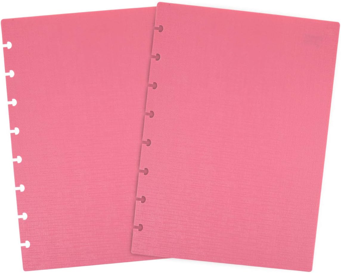 Talia Discbound Notebooks, Planner, Customizable, (Canyon Clay w/Canyon Clay Discs, Junior (5.5in x 8.5in))