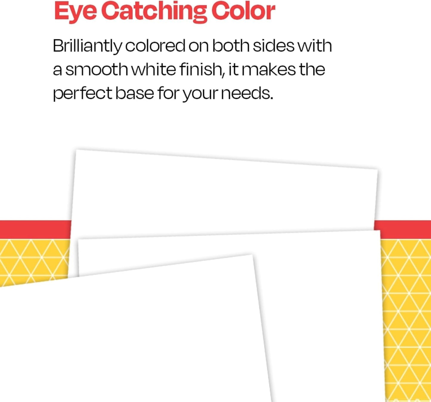 School Smart Railroad Poster Board Paper, 22 x 28 Inches, 4-Ply, White, Pack of 25