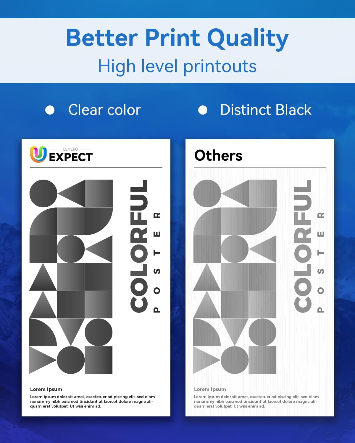 LEMERO UEXPECT Compatible Replacement for HP 134A 134A Toner Cartridge with Chip W1340A W1340X for M209dw MFP M234dw M234sdn Printer | 134A Black Toner, 2 Pack