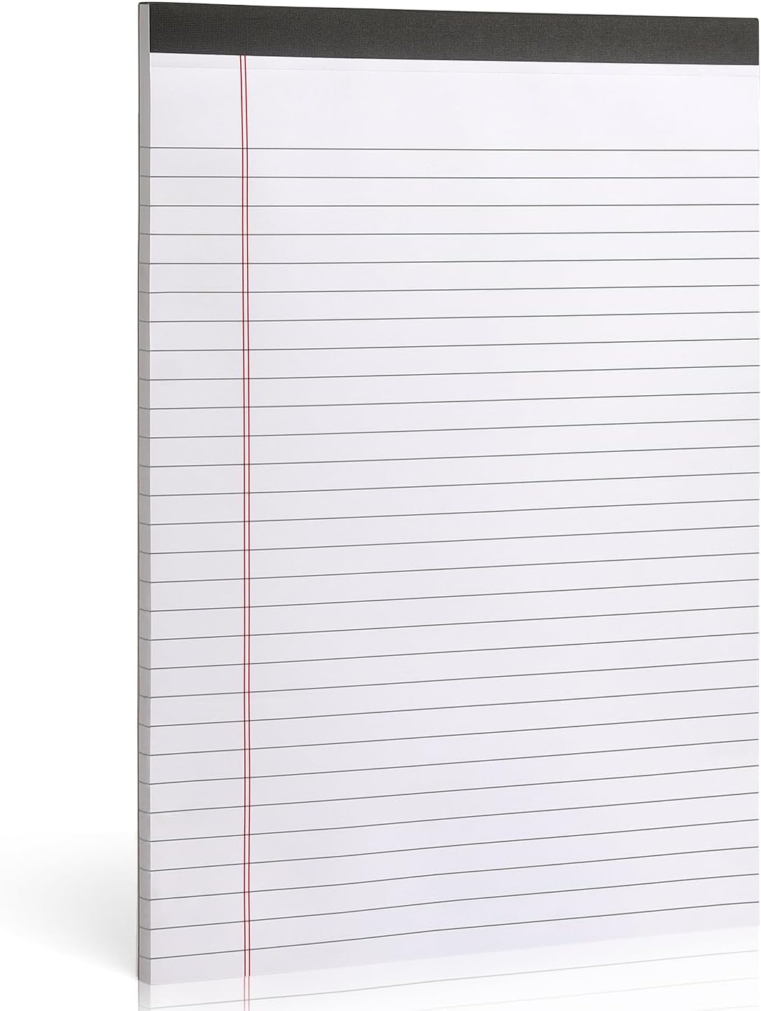 ZZTX Legal Pads 8.5 x 11 Inch White Writing Notepad, Lined Writing Pads for Work Office School, 50 Sheets Per Pad, A4, 1 Pack