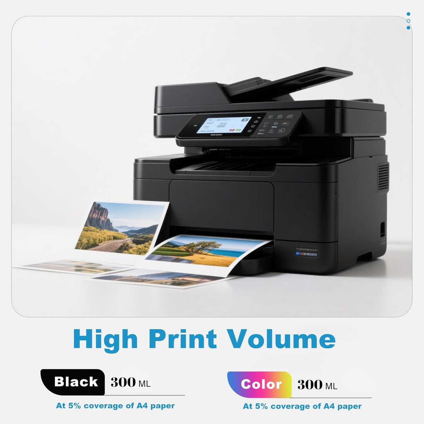 High Capacity 746 Ink Cartridges Set P2V78A P2V79A P2V80A P2V81A P2V82A P2V83A Ink Cartridge Compatible for DesignJet Z9+ Z6 Printers(6 Pack)