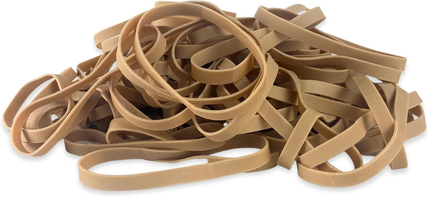 Upgrade Office Supply Rubber Bands, Size 64 (3-1/2 x 1/4), 80 Bands, 1/4 lb, 3-Pack, USA