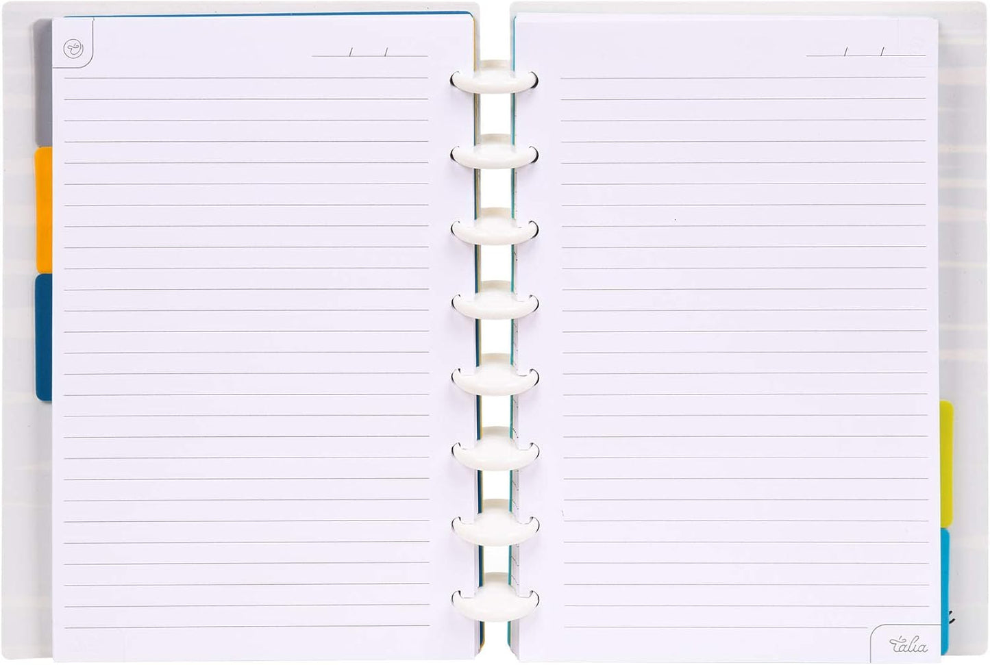 Talia Discbound Notebooks, Planner, Customizable, (xHorizon, Junior (5.5in x 8.5in))