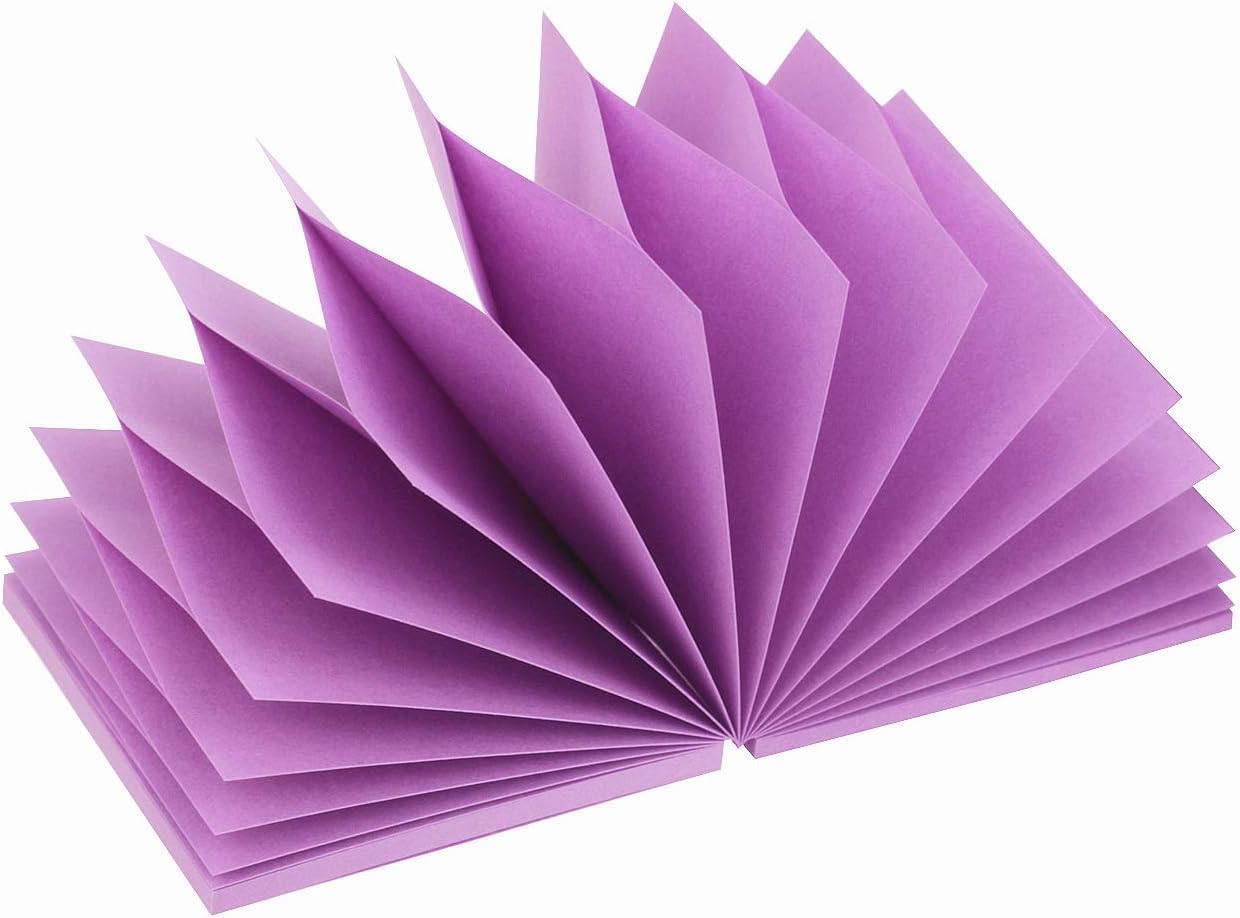 Early Buy Pop Up Sticky Notes 3x3 Refills Self-Stick Notes 12 Pads, 6 Bright Colors, 100 Sheets/Pad