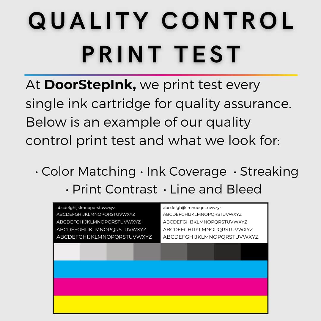 DoorStepInk Remanufactured Ink Cartridges for HP 15 C6615DN Black & HP 78 C6578AN Color 2 Pack – Compatible with HP DeskJet 920C, 940C, 940cvr, 3810r – High Yield USA Made, Affordable Printer Ink