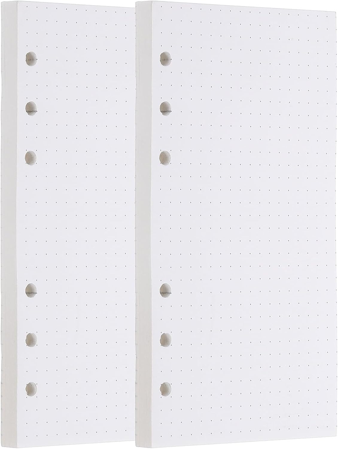 PATIKIL A6 Dot Grid Paper 6-Ring Binder Loose Leaf Planner Filler Paper Planner Inserts, 160 Sheets/320 Pages, Lined