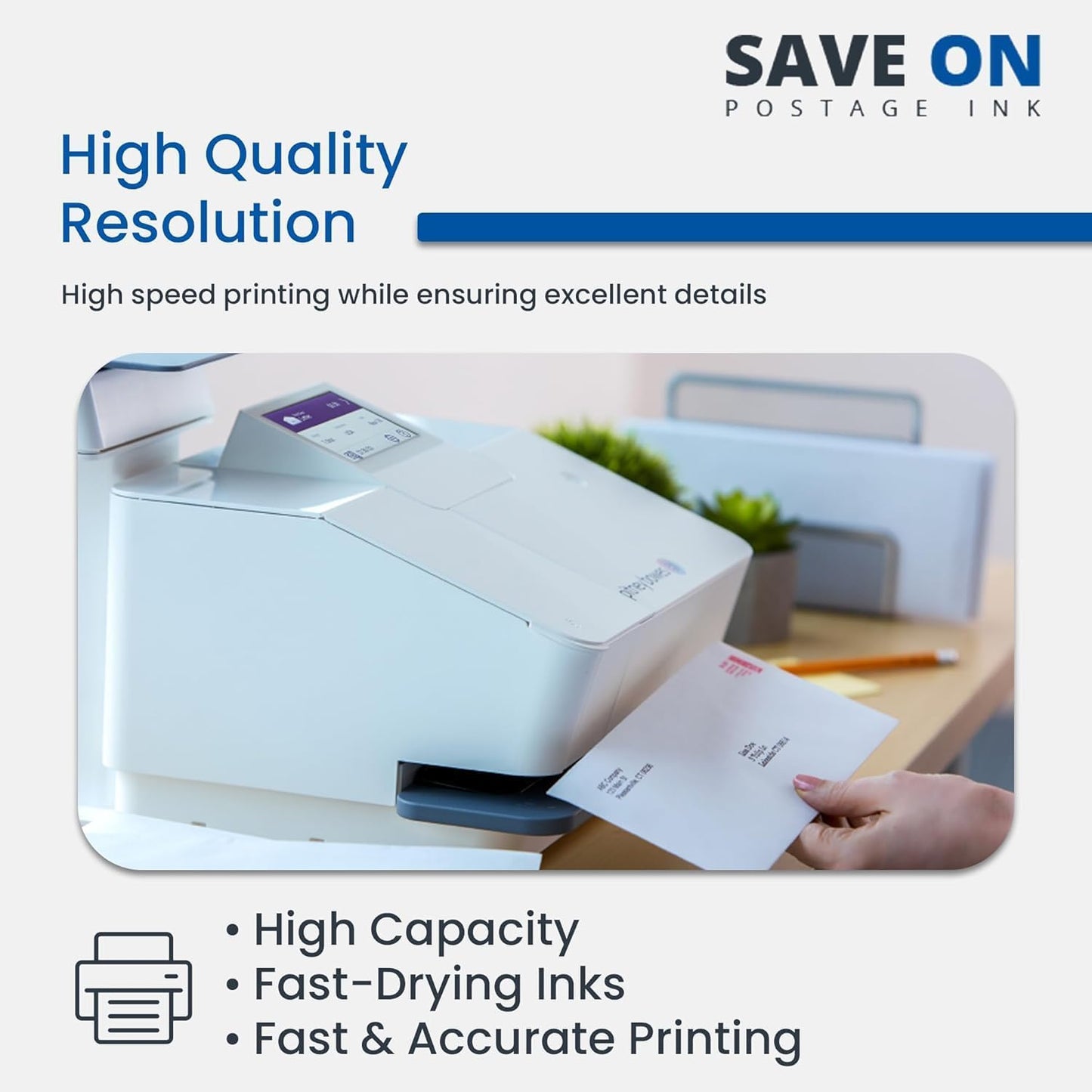 Compatible IXINK357 Quadient Neopost Ink Cartridge (1 Pack, Standard Capacity) - Fluorescent Red Printer Ink Cartridge for IX3 IX5 & IX7 Mailing System & Postage Meter - Replacement Inkjet Printer Ink