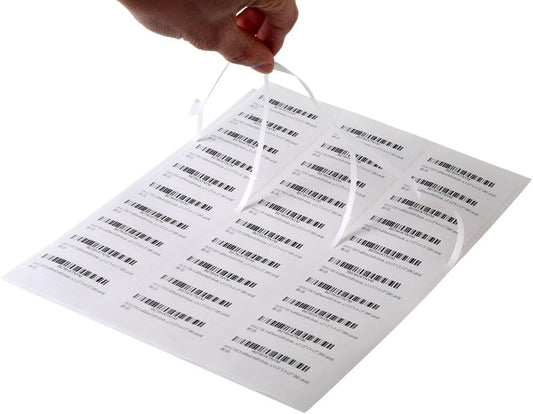 [500Sheet, 15000 Labels] Address Labels 1" x 2-5/8" Sticker Paper for Laser/Ink Jet Printer Mailing Label 8.5"×11" White 30 per Sheet