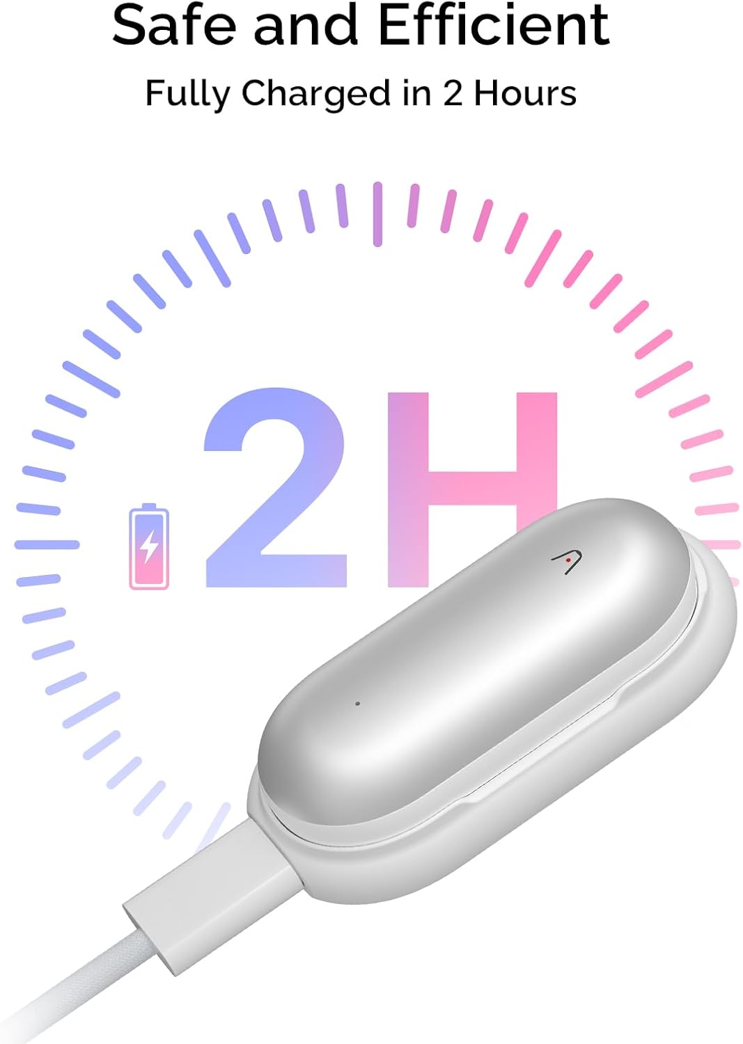 NotePin AI Voice Recorder, Voice Recorder with Additional Charging Set, Transcribe & Summarize with AI Technology, 64GB Memory