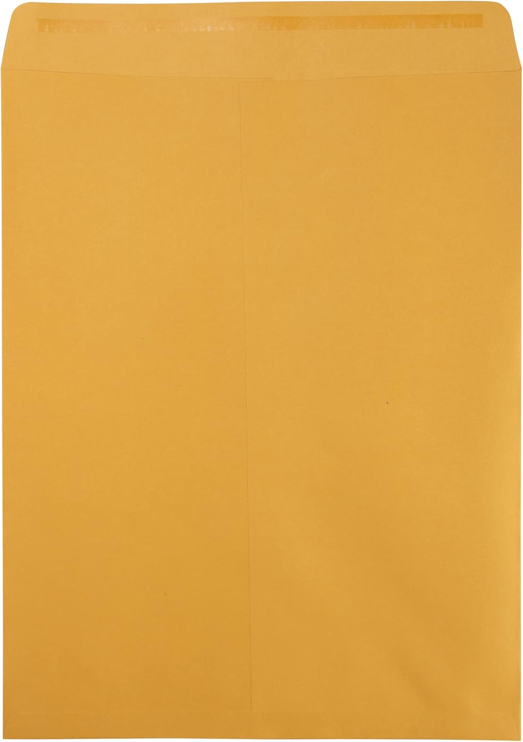 JAM PAPER 12 x 15 1/2 Open End Catalog Recycled Envelopes with Peel and Seal Closure - Brown Kraft - Bulk 250/Box