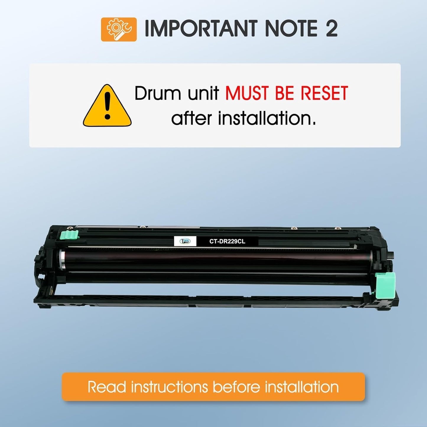 DR229 DR229CL Drum Unit 4-Pack Compatible Replacement for Brother DR229 DR-229CL for MFC-L3780cdw MFC-L3720cdw HL-L3220cdw HL-L3280cdw HL-L3295cdw DCP-L3560cdw Printer (Black Cyan Magenta Yellow)