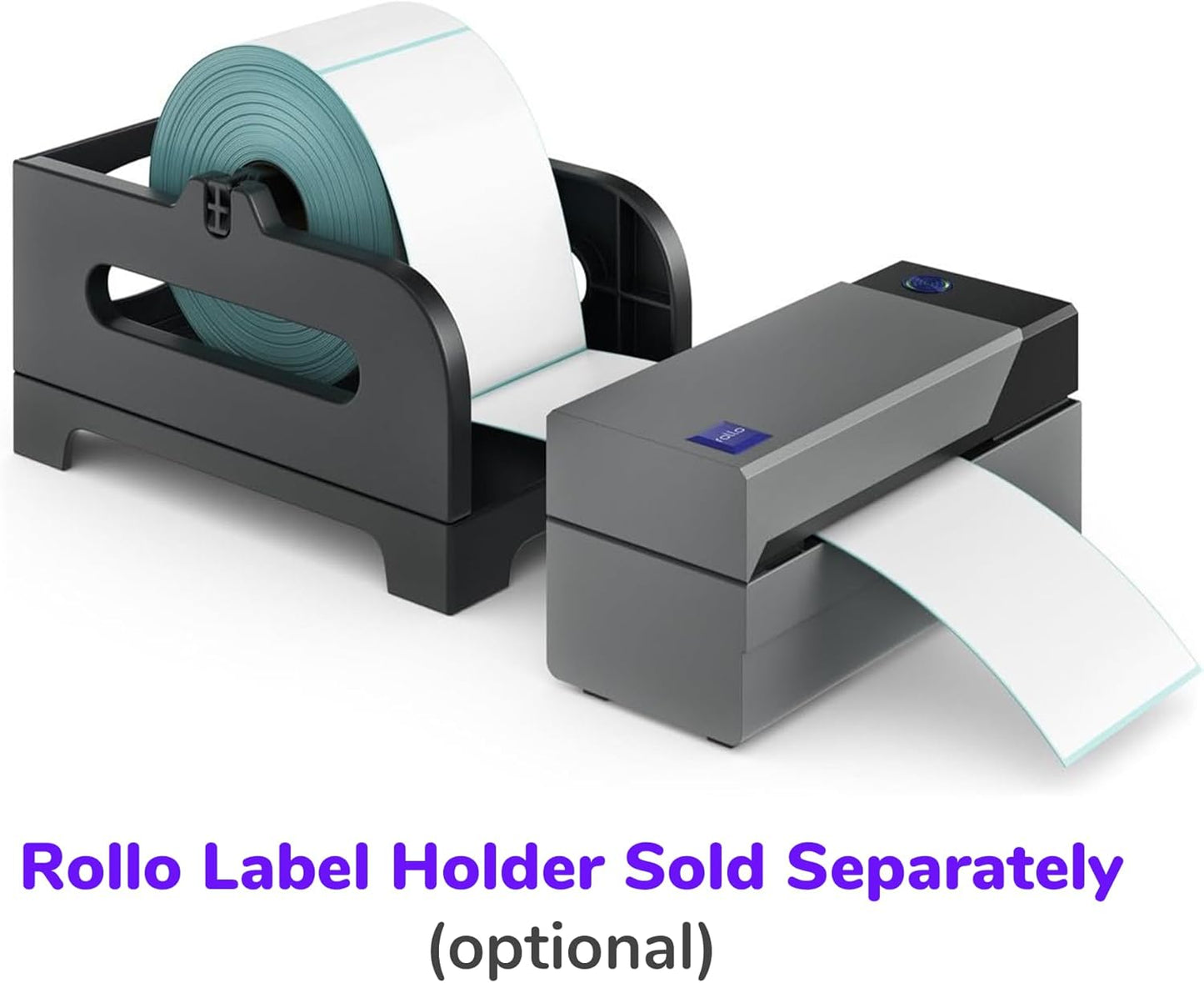 Rollo Direct Thermal Shipping Labels - 500 4x6 Thermal Label Roll - Perforated and Strong Adhesive (Commercial Grade)