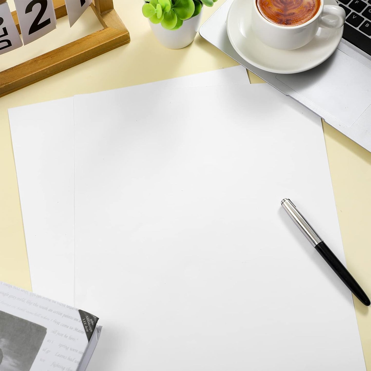 Mepase 800 Sheets Cardstock Paper 8.5 x 14 White Paper, 65lb Card Stock Printer Legal Cardstock for Invitations, Menus, Wedding, DIY Cards