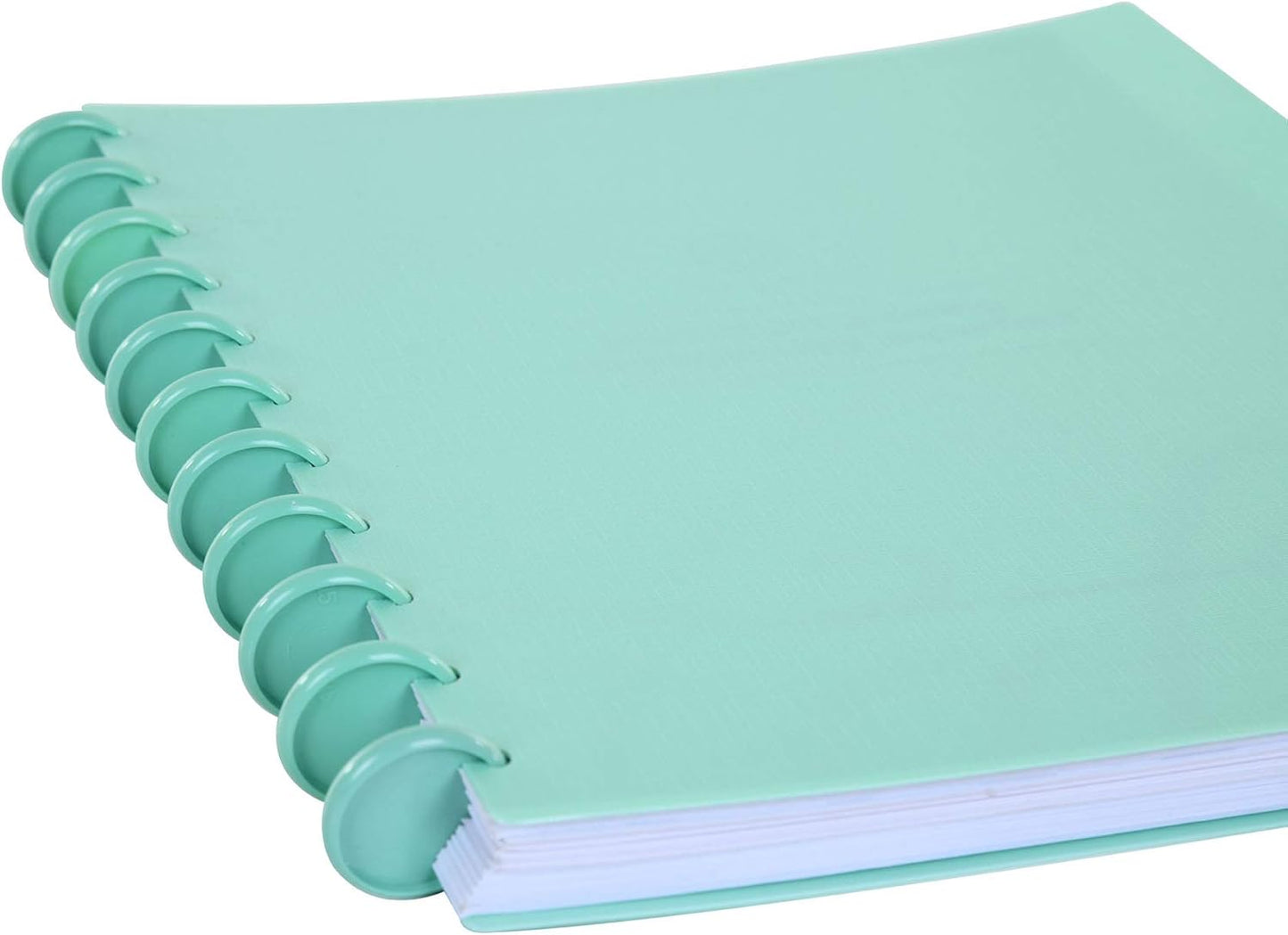 Talia Discbound Notebooks, Planner, Customizable, (Sage Green w/Sage Green Discs, Letter (8.5in x 11in))