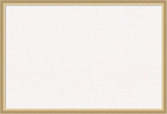 Amanti Art White Cork Board for Wall, 26x38 Vision Board with Gold Frame, Large Corkboard Office Decor for Home Organization, Casual Corkboard Pinboard to display items for home organization