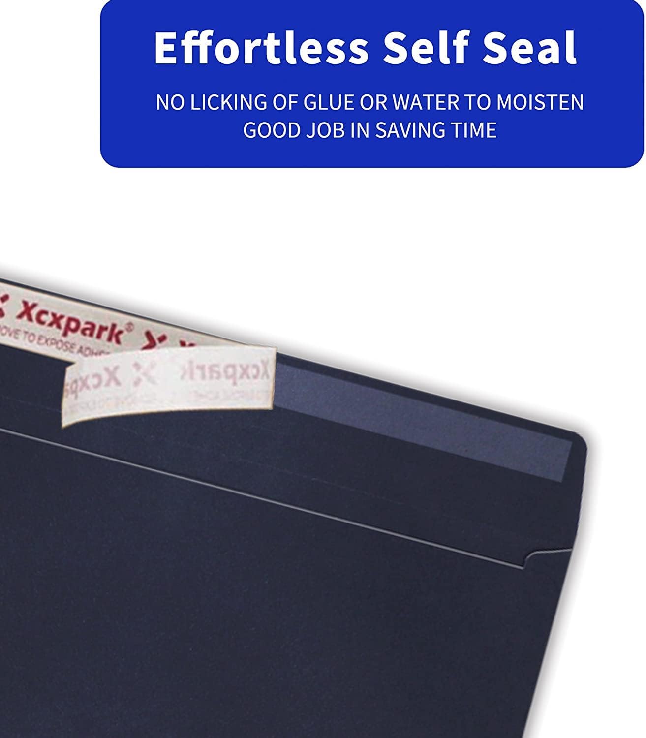 120 PCS #10 Black Self Seal Kraft 4-1/8 x 9-1/2 inches Security Envelopes, Windowless Invisible Envelopes Super Strong Quick Seal Envelopes Security Tint Pattern Secure