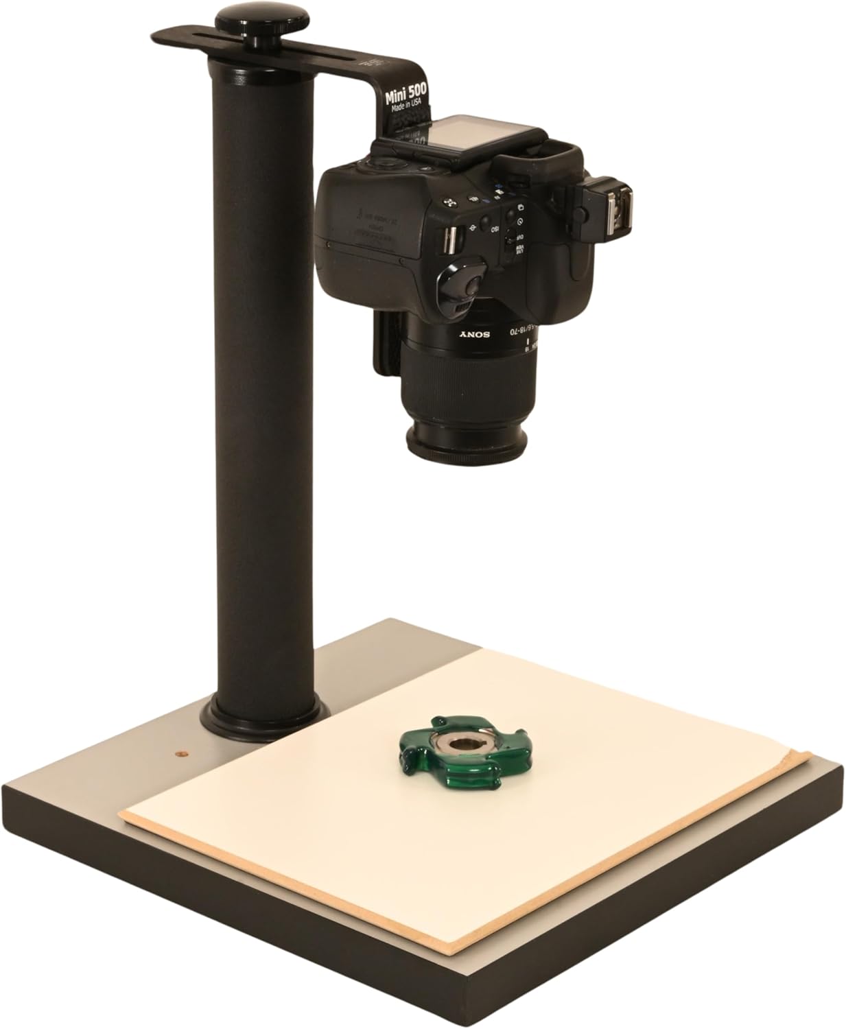 Cosmo Copy Stand, Mini 500, a Compact Tool with Floating Magnet Board for Digitizing Old Photos with Your High-Pixel Camera or Smartphone Instead of Scanning. Made in The USA