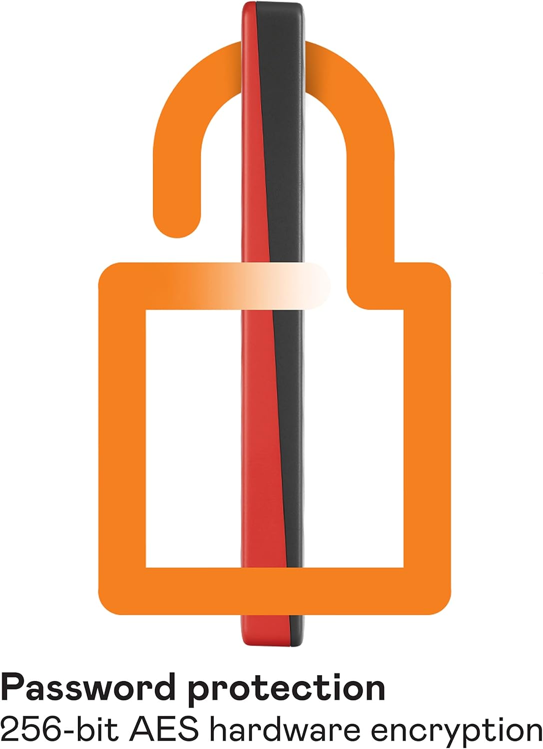 WD 6TB My Passport, Portable External Hard Drive, Red, Backup Software with Defense Against ransomware, and Password Protection, USB 3.1/USB 3.0 Compatible - WDBR9S0060BRD-WESN