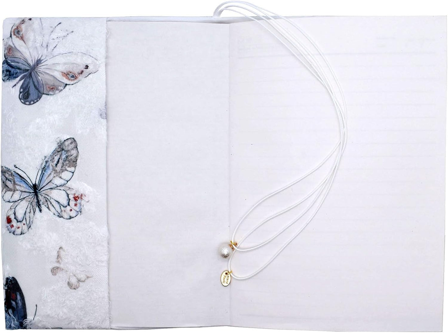 BLBMH Book Covers for Paperbacks Book Cover for Privacy Fit for 5.5x8.5 inch Adjustable Book Jacket Cover for Diary Books Fabric Softcover Protector for Notebook Book Lovers Gifts - Butterfly A 8.5in