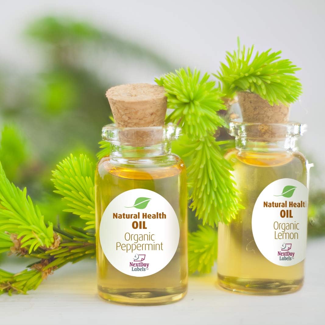 NextDayLabels - Laser/Ink Jet White Labels (2-1/2" Round - 12 Per Page | 300 Labels)