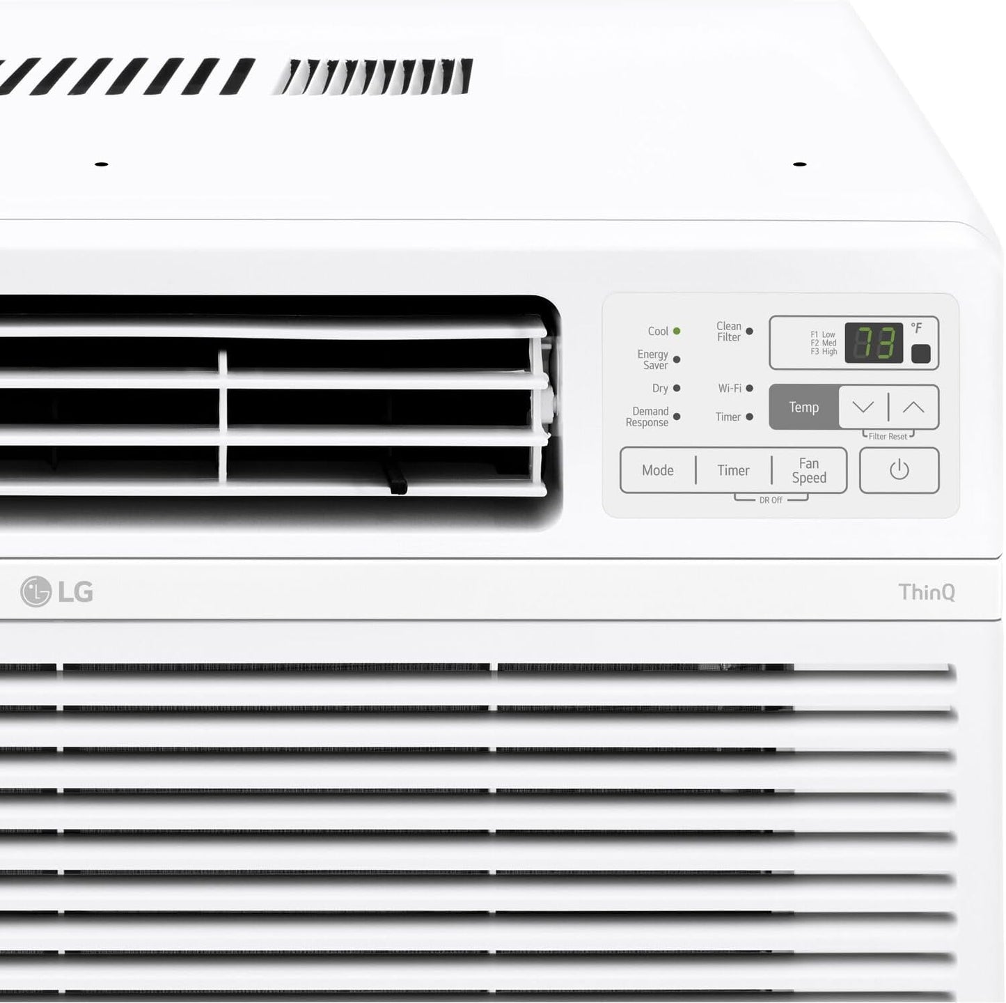 LG 14000 BTU Window Air Conditioners [2023 New] Remote Control WiFi Enabled App Ultra-Quite Washable Filter Cools 800Sq.Ft for Large Room AC Unit air conditioner Easy Install White LW1521ERSM1