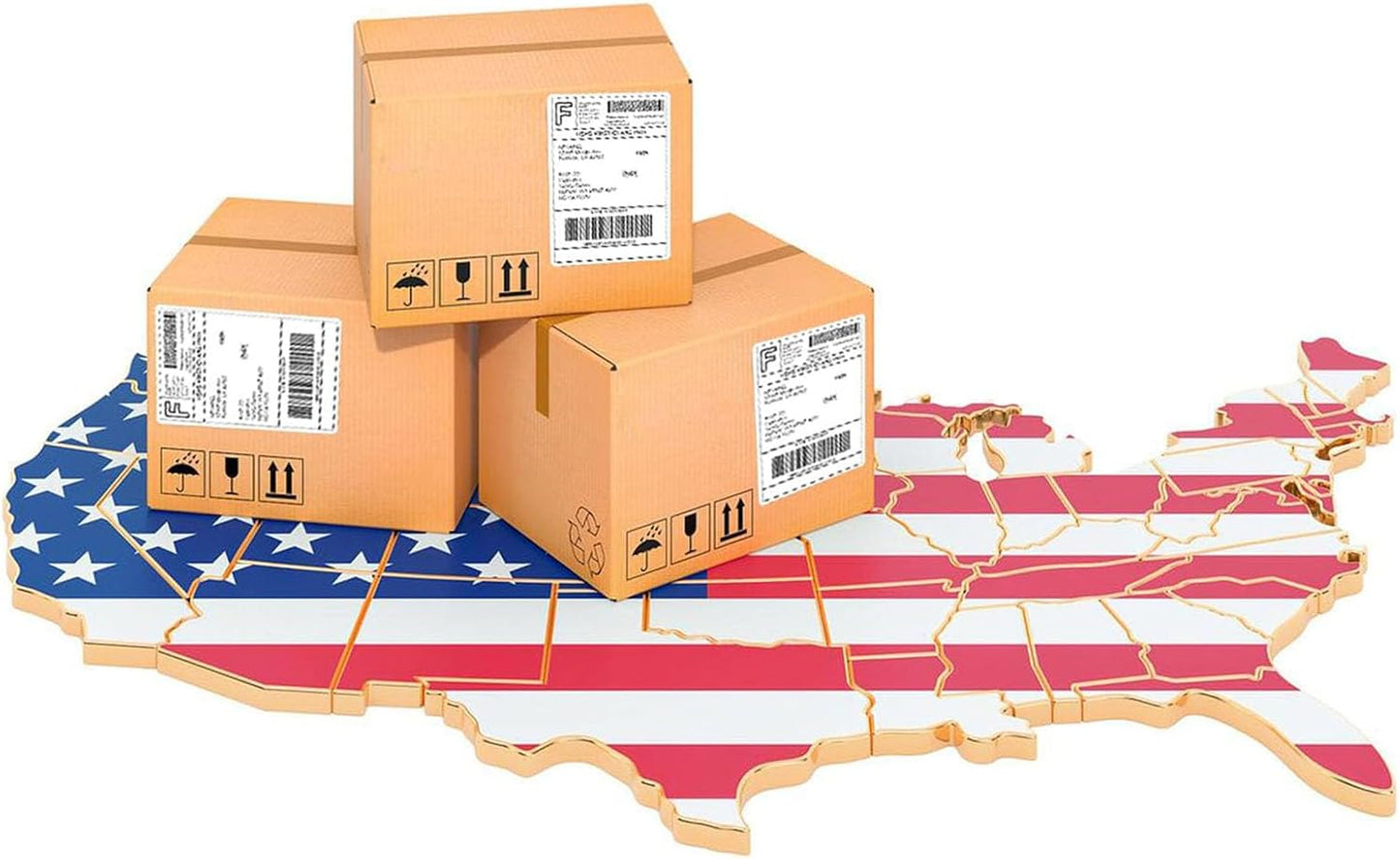 8.5" x 11" Sticker Paper for Inkjet Printers - 3000 Sheets Full Sheet Shipping Labels Printable Full Page Labels 8.5×11 White Sticker Paper for Laser Printing - Matte