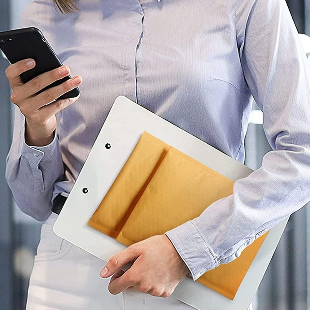 packbabol Kraft Bubble Mailers 6x10 Inch 100 Pcs,Small Self-Sealing Mail Shipping Bags,Yellow Padded Envelopes #0