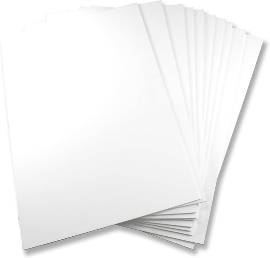 Flipside Products 20" x 30" White Foam Board, Arts and Crafts, 3/16" Thick, Presentations, Signboards, Backing Board, Display, Pack of 25