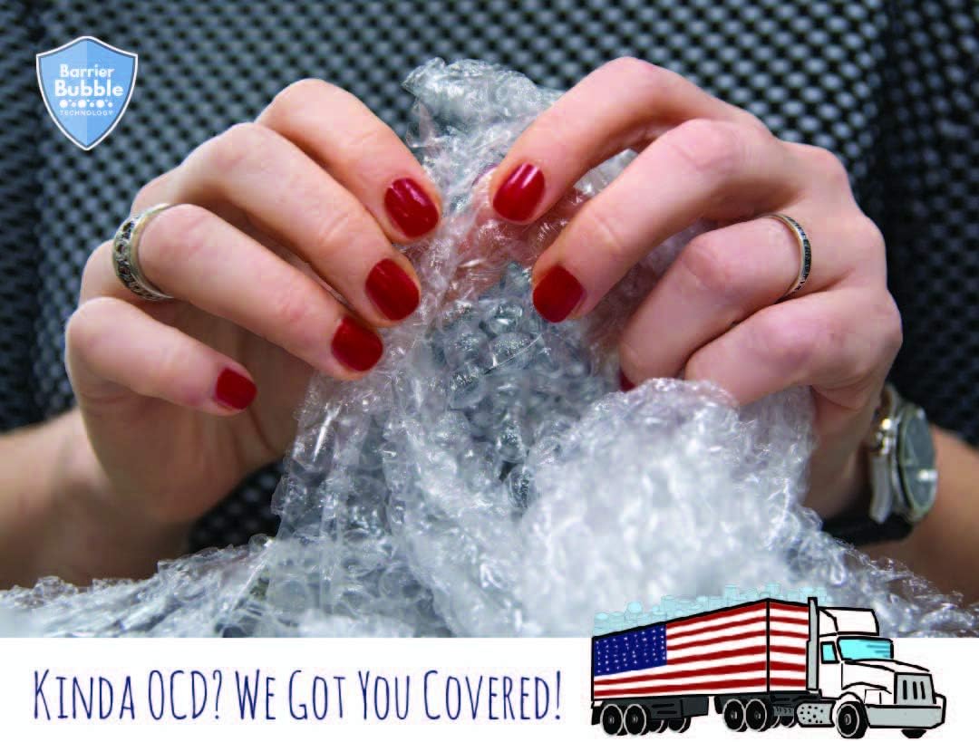 4 large rolls of Bubble Wrap total 700 feet, small bubble wrap 3/16 cushioning, 700 ft, heavy duty, perforated Every 12" Made in the USA by American Bubble Boy, bulk bubble wrap for moving, shipping