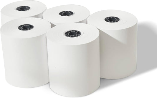 Thermal Paper Rolls (50, 3 x 165 One-Ply Bond)