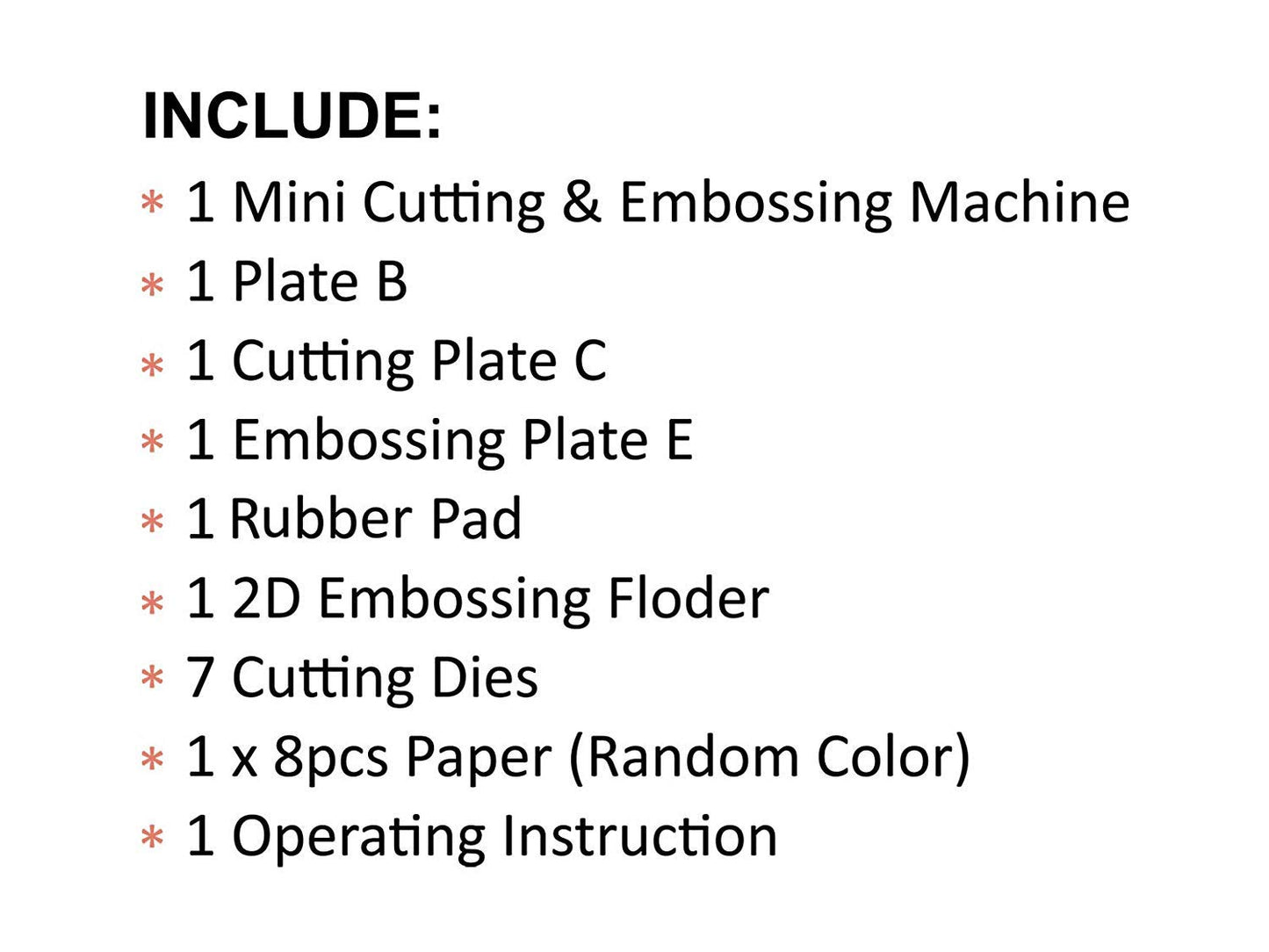 Bira Die Cutting & Embossing Machine Combo, Starter Kit, Mini Die Cut Machine, 3 1/8" Feeding Slot for 3" Paper and Other Materials