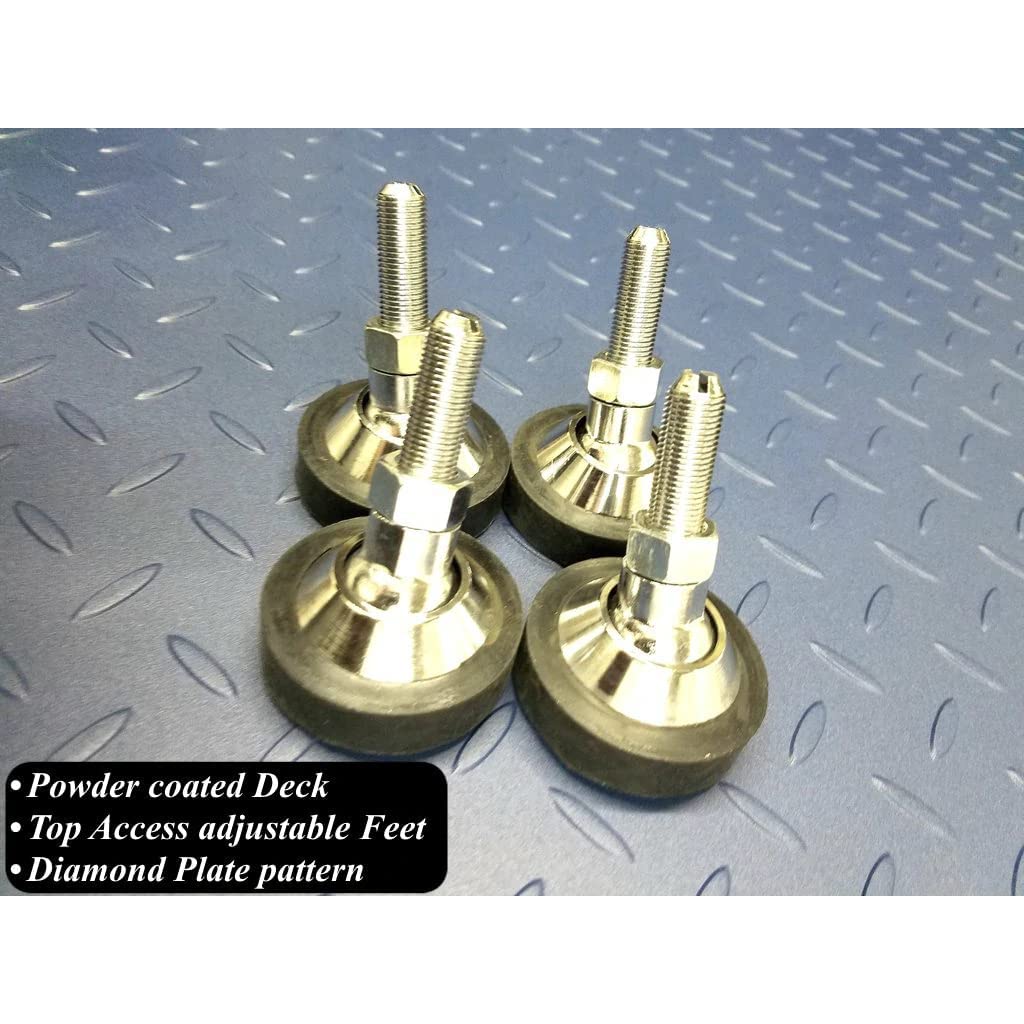 SellEton SL-6x6-2.5K Heavy-Duty, Industrial Floor Scale, Metal Indicator with Platform Scale (72" x 72", 2500 lbs x 0.5 lb)