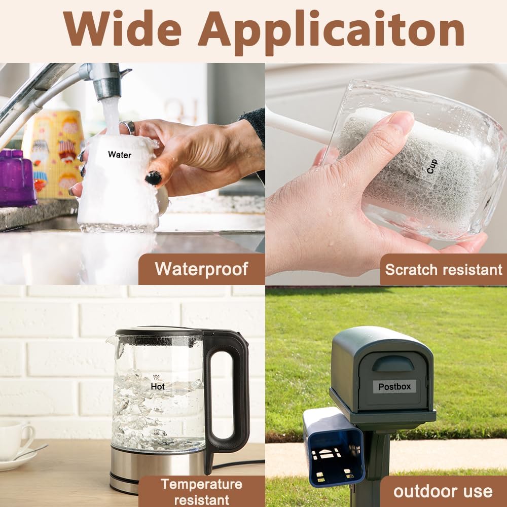 Hehua Tze Tz Tape 24mm 0.94 Laminated Clear Tape Compatible for Brother P-Touch TZe-151 TZe151 TZ-151 TZ151 for Ptouch PT D600 D610 P710bt, 1'' x 26.2ft Black on Clear, 3 Pack