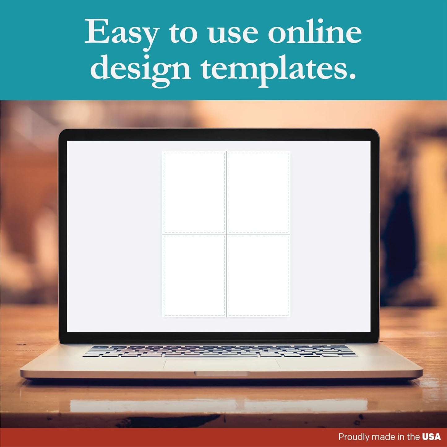 Premium Label Supply White Sticker Shipping Labels – 4.25" x 5.5" – Laser/Inkjet Compatible – (4 per Sheet), 2000 Sheets – 8000 Total Adhesive Labels