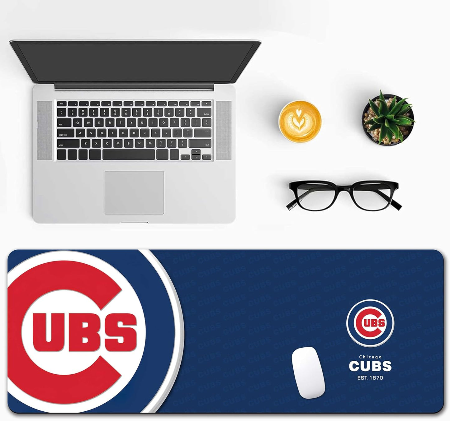 Large Gaming Mouse Pad Desk Mat Cute Desk Decor Mouse Pad, Metallic Luxury Large Gaming Mousepad eyboard Mat Computer Desk Pad for Work Office Home