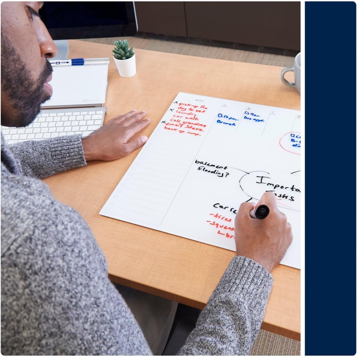 Quartet Dry Erase Markers, Chisel Tip White Board Dry Erase Markers with DryGuard Ink Protection, Office Essentials, Black, Red, Blue, Green, 36 Pack (Q120Z04-R)