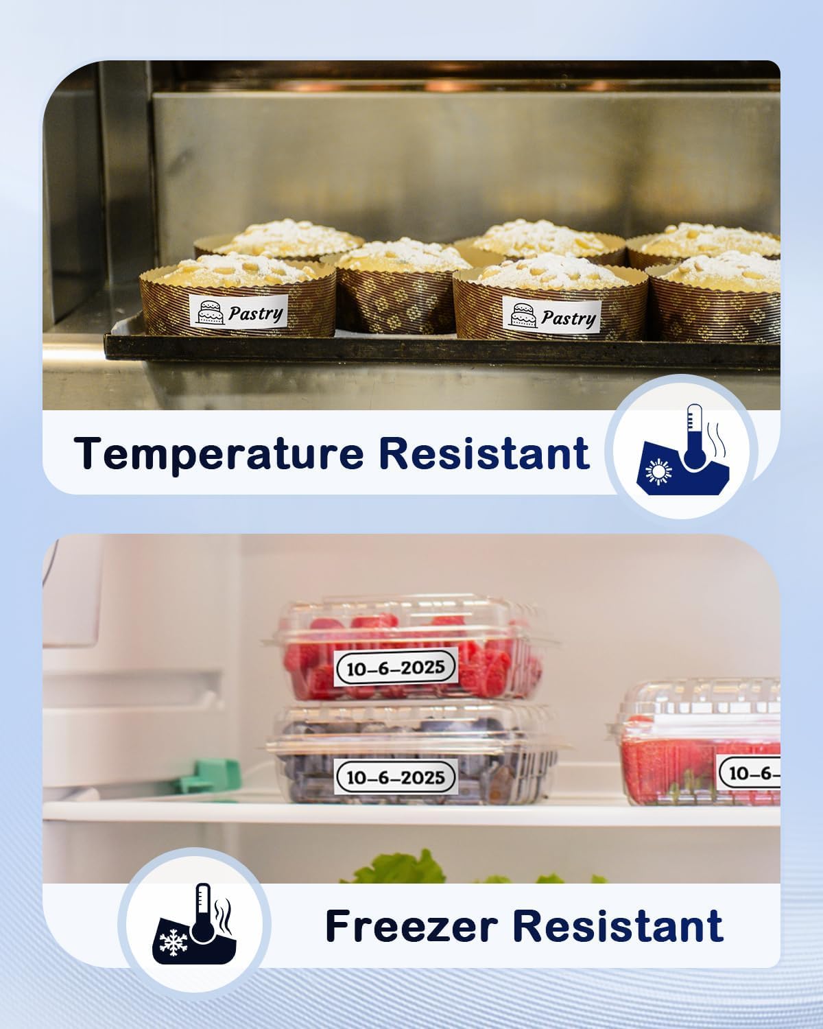 6-Pack Replace for Brother P Touch Label Tape TZe-241 TZe241 TZ-241 Compatible with Brother Label Maker Tape TZe TZ Tape PT-D410 PT-D400 PT-D610BT PT-D600, 3/4 18mm 0.7 Laminated Black on White