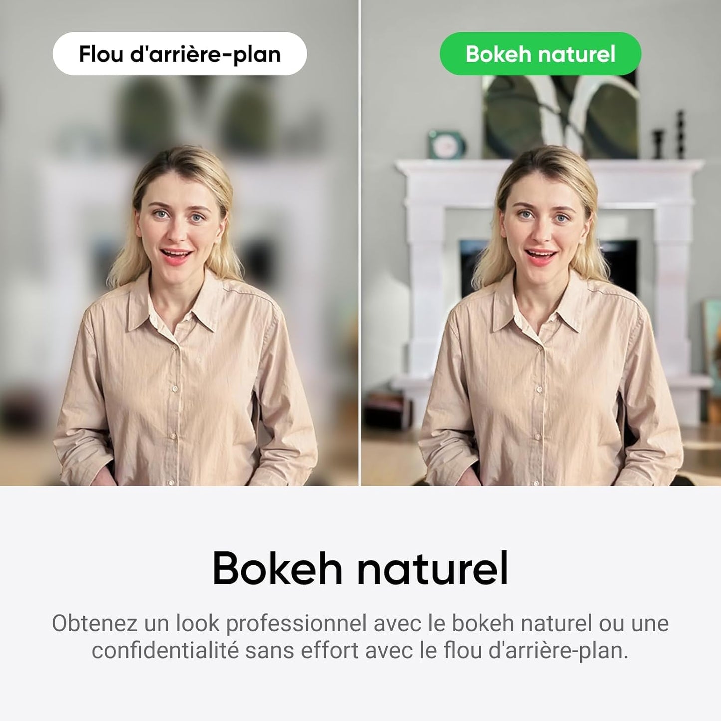 Insta360 Link 2C - 4K Webcam for PC/Mac, 1/2" Sensor, Auto Framing, HDR, AI Noise-Canceling Mic, Gesture Control for Streaming, Video Calls, Gaming, Works with Zoom, Teams, Twitch & More