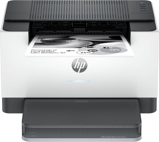 HP Laserjet M207dw Laser Wireless Printer, Black and White, Duplex, Best for Office