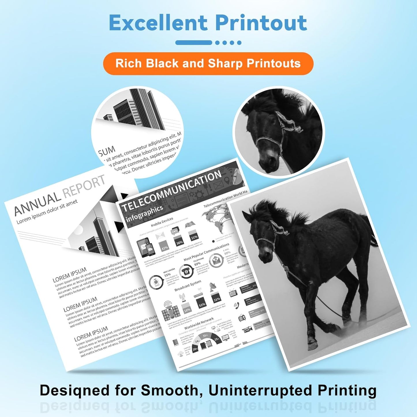 138A Toner Cartridge 2 Black with Chip Compatible for HP 138A W1380A Work with HP Laserjet Pro 3001dw 3001fdw 3001, MFP 3101fdw 3101 High Yeild Printer Toner Cartridge