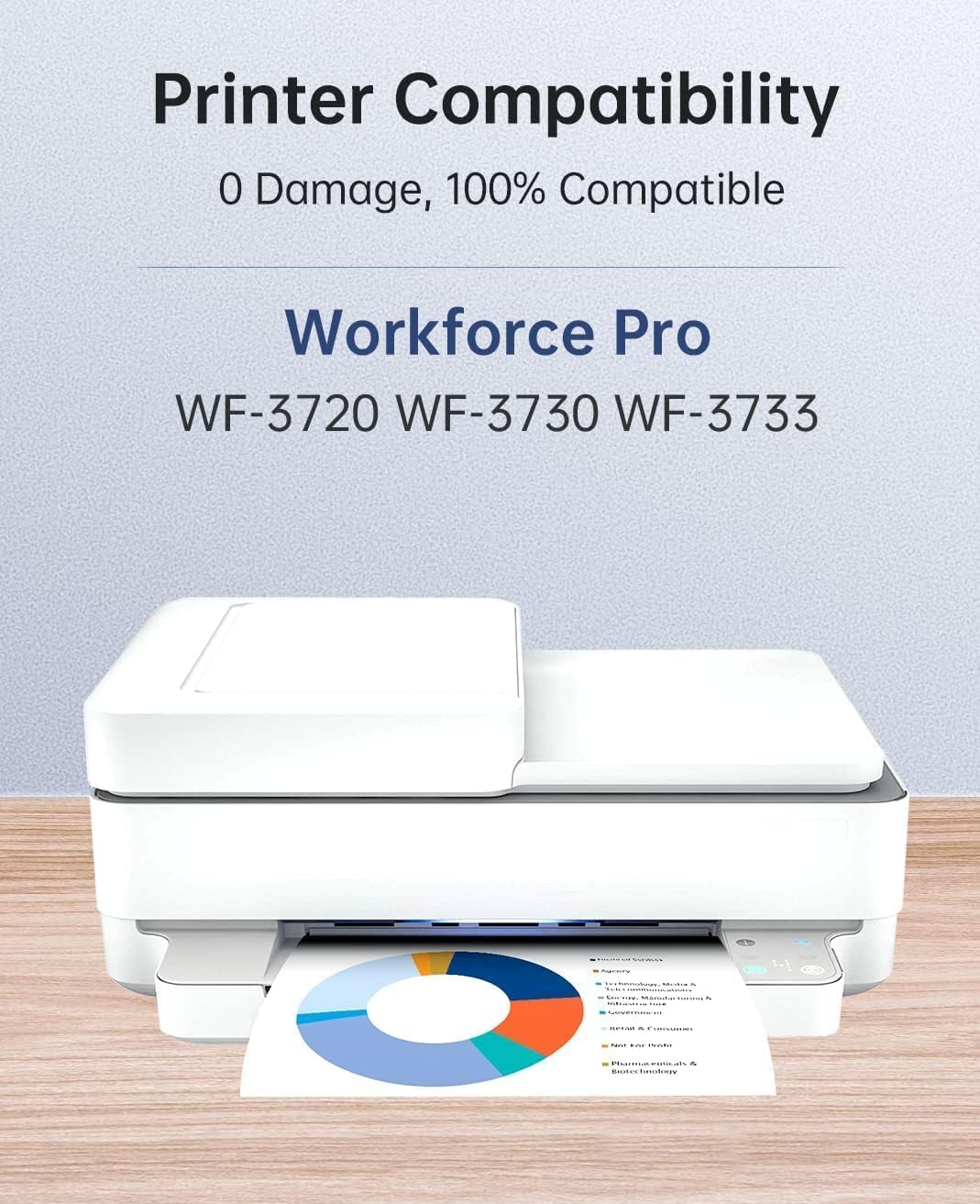 TOKYOINK 702XL Ink Cartridges Combo Pack Remanufactured Replacement for 702 Ink Cartridge 702 XL T702XL for Pro WF-3720 WF-3730 WF-3733 Printer Ink (Black, Cyan, Magenta, Yellow 4 Pack)