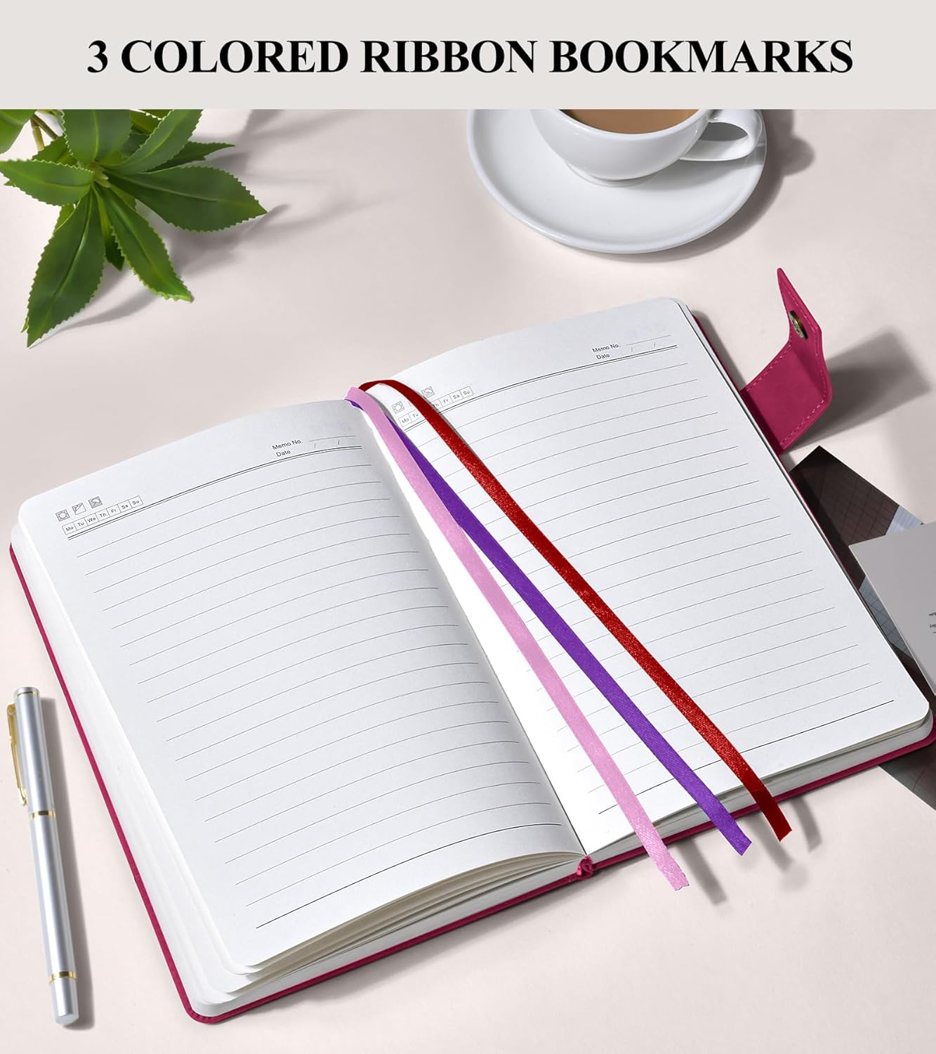 365 Page Thick Lined Journal Notebook for Men Women, B5 Large Leather Journals for Writing, Hardcover Notebooks for Work, School, Note Taking, Business, Travel Diary, College Ruled 7.6" x 10"