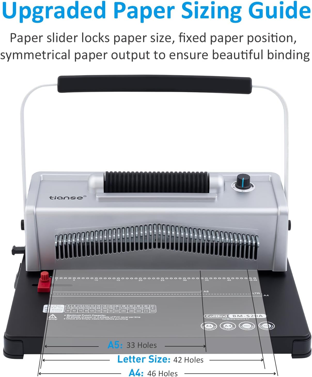 TIANSE Spiral Binding Machine