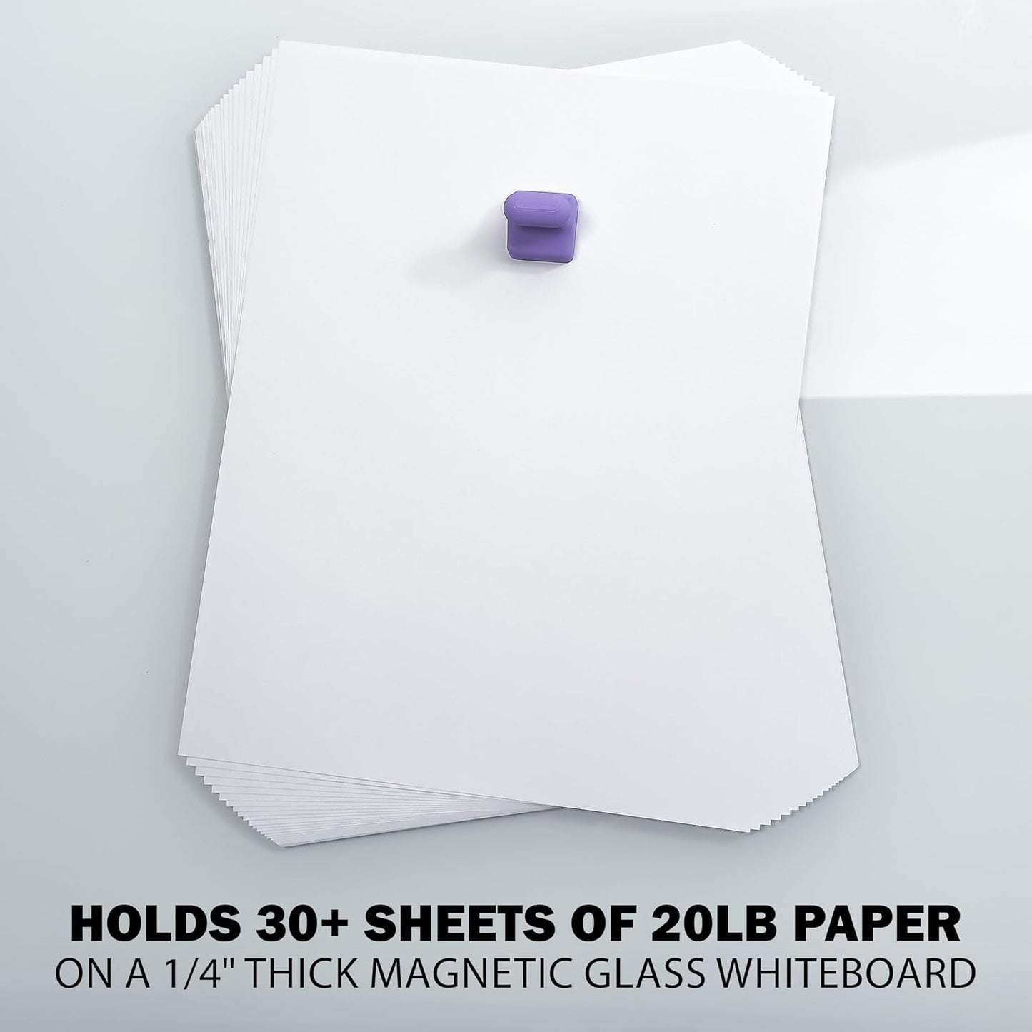 Glassboard Studio MiniPawn Magnet - Strong Neodymium Rare Earth Magnets for Fridge, Whiteboard, Locker & Magnetic Glassboards - Ideal for Crafting & Office Use - Strong Fridge Magnets (Cobalt Blue, 2)