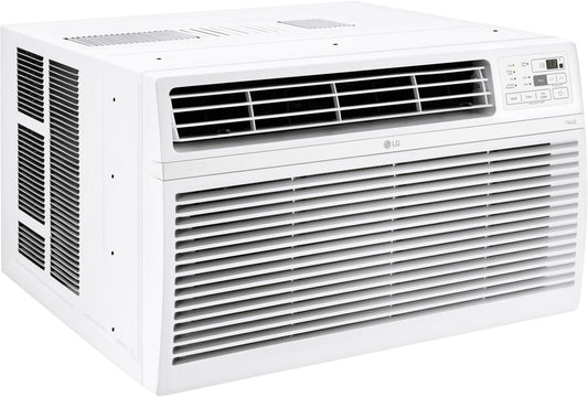 LG 14000 BTU Window Air Conditioners [2023 New] Remote Control WiFi Enabled App Ultra-Quite Washable Filter Cools 800Sq.Ft for Large Room AC Unit air conditioner Easy Install White LW1521ERSM1