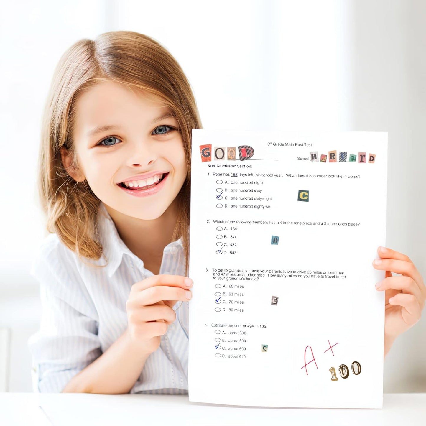 6 Sheet Vintage Scrapbook Stickers, Scrapbook Stickers Graffiti,Vintage Letters Numbers Self Adhesive Decals Scrapbooking Supplies for Diary DIY Art Album Crafts