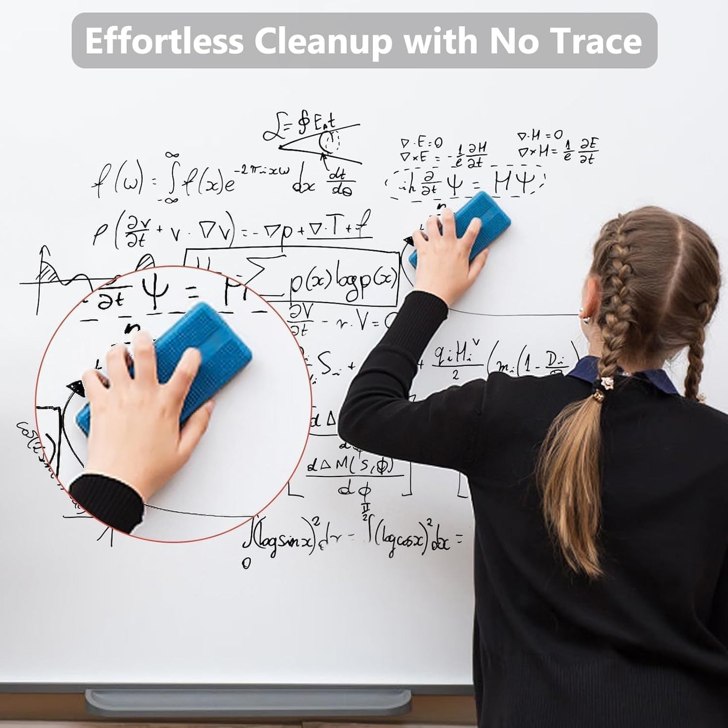 SFAIH Fine Tip Dry Erase Markers - 216 Pack Black Whiteboard Erasable Markers Bulk for Kids Adults, Ideal for Classroom School Office Home Use on White Board, Non-Toxic Easy Clean