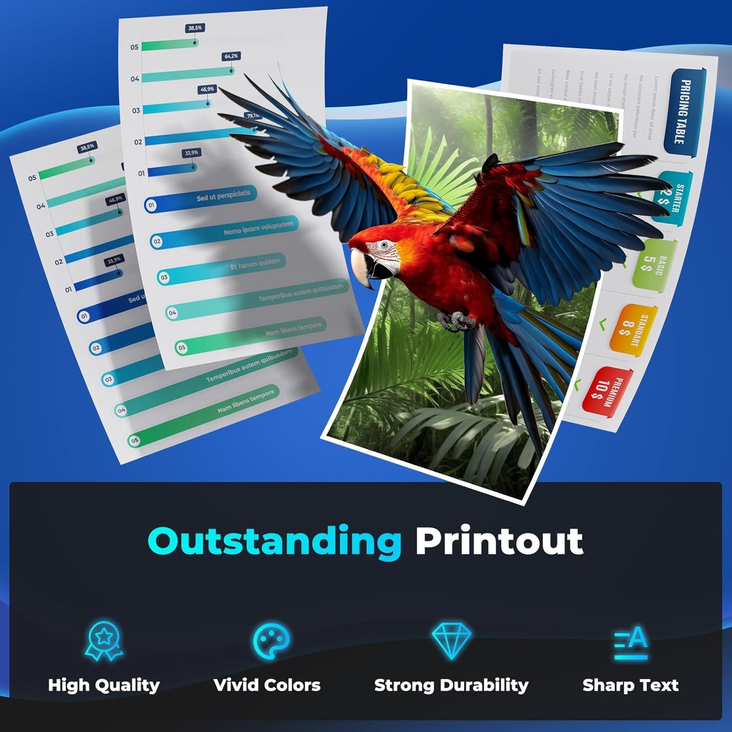 202X Toner Cartridges 4Pack Color Laser jet Pro MFP M281FDW M254DW M281CDW Compatible for HP 202X Toner Cartridges Combo Pack Compatible for Color Laser jet Pro MFP M281FDW M281CDW M281FDN M254DW M254